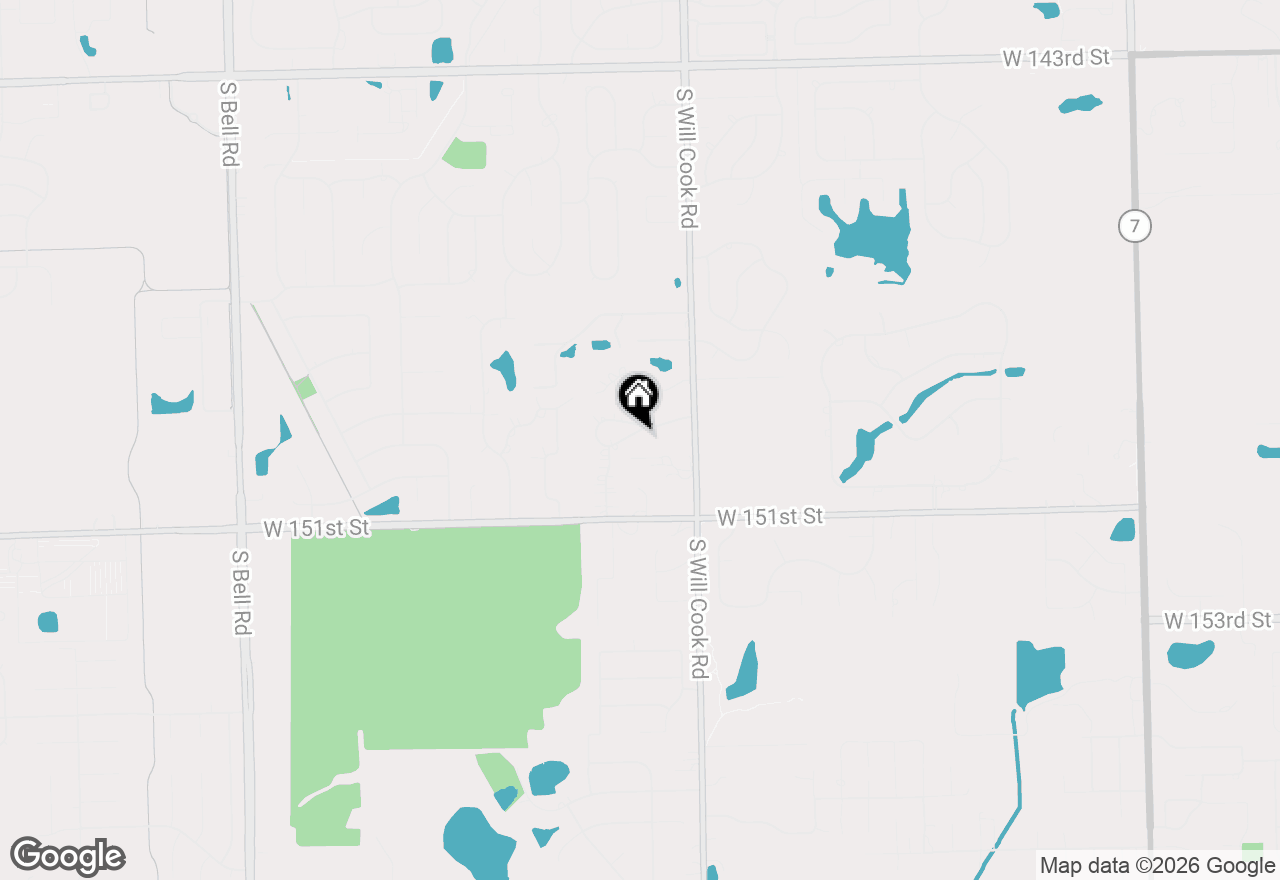 Map of 14935 Wilco Drive, Homer Glen, IL 60491