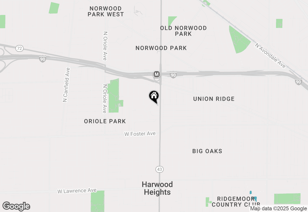 Map of 7224 W Balmoral Avenue, Chicago, IL 60656