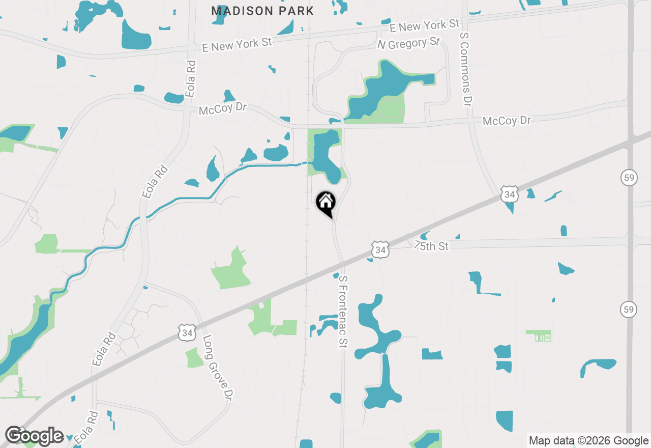 Map of 465 Echo Lane #2, Aurora, IL 60504