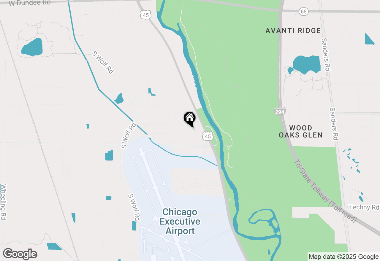 Map of 671 River Mill Parkway, Wheeling, IL 60090