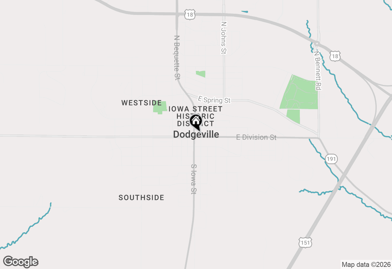 Map of 3850 County Y Road, Dodgeville, WI 53533