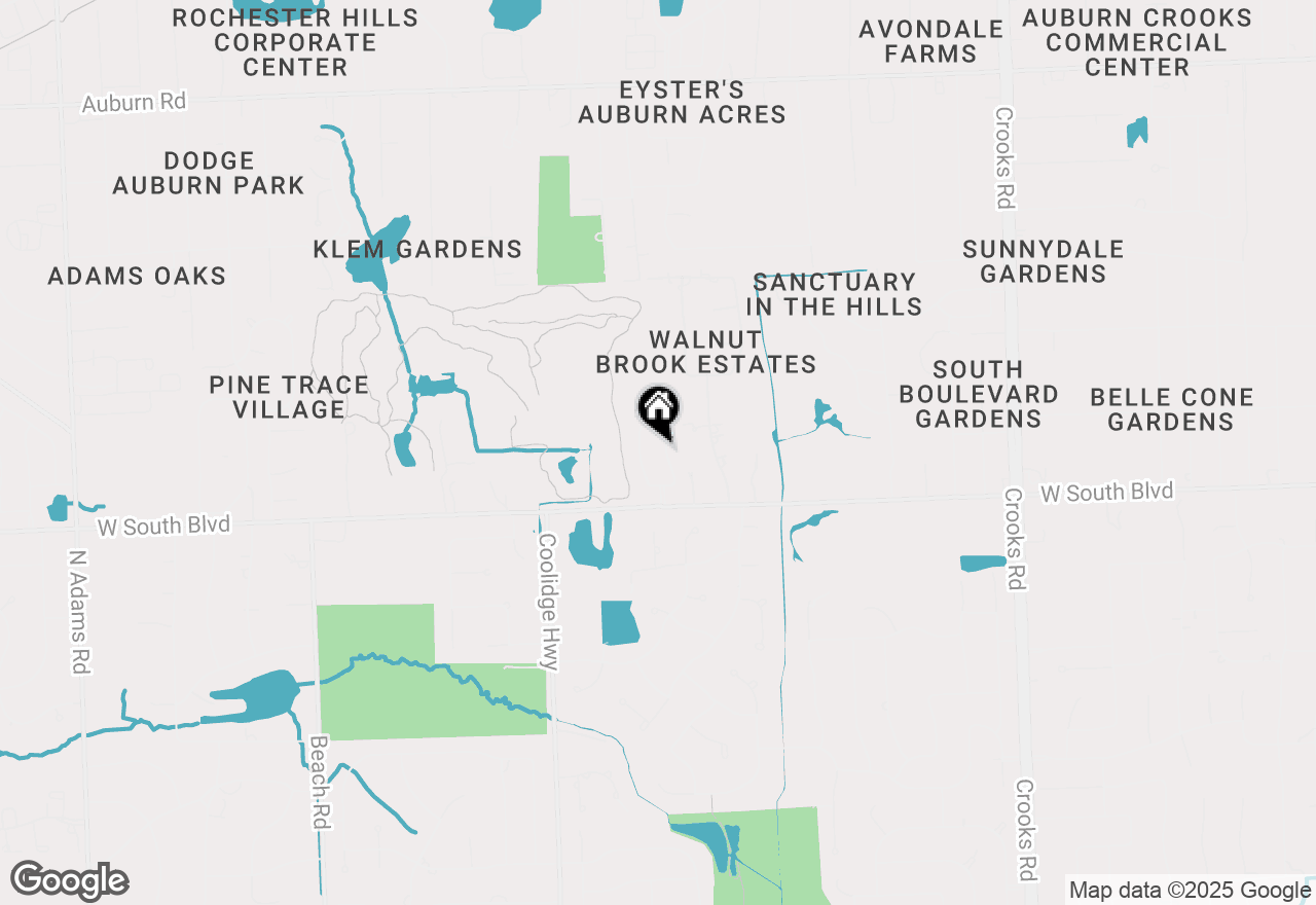 Map of 3938 Somerset Circle, Rochester Hills, MI 48309