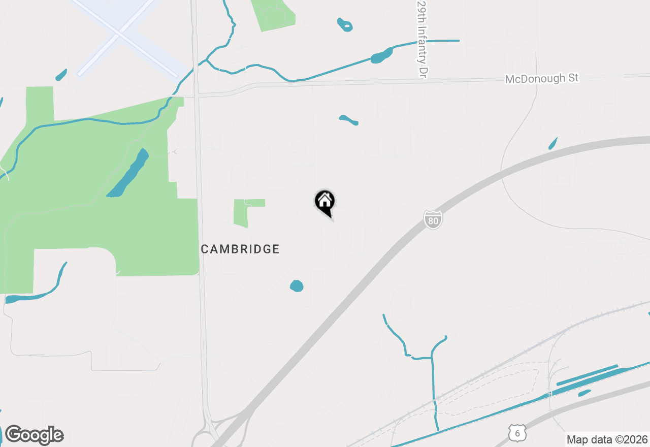 Map of 914 Greenleaf Drive, Joliet, IL 60436