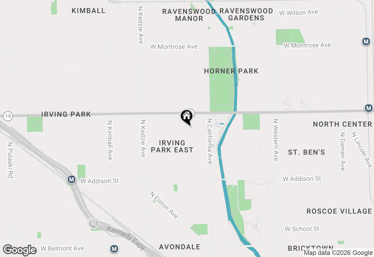 Map of 3901 N Richmond Street, Chicago, IL 60618