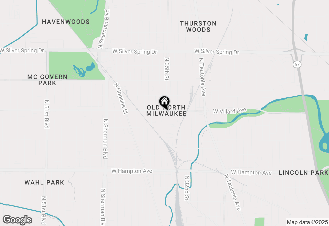 Map of 3501 W Villard Ave, Milwaukee, WI 53209