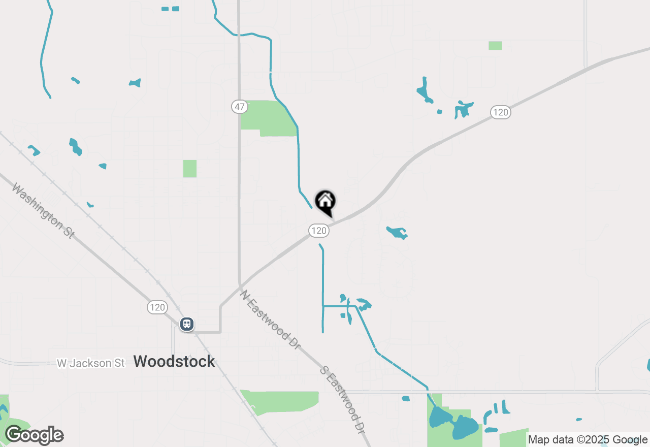 Map of 709 Mchenry Avenue, Woodstock, IL 60098