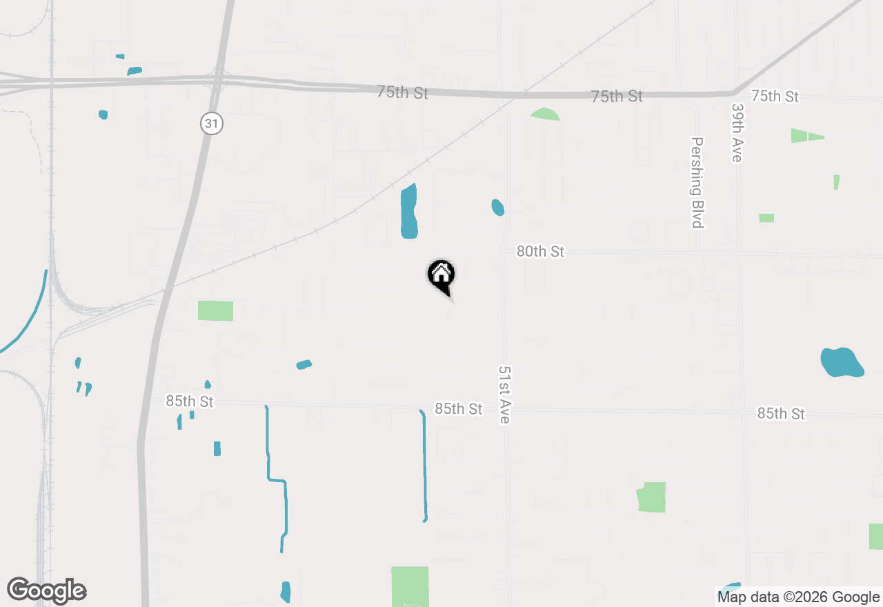 Map of 5506 82nd St, Kenosha, WI 53142
