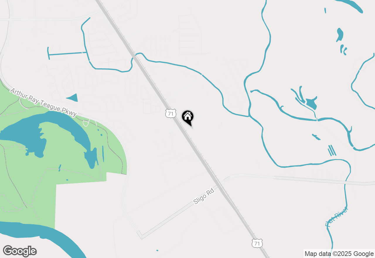 Map of 5606 Pampus Lane, Bossier City, LA 71112