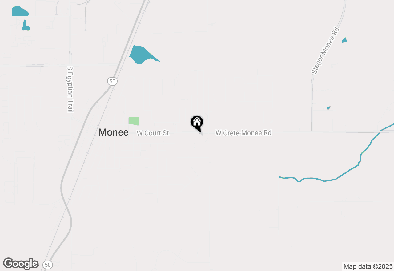 Map of 4841 W Court Street, Monee, IL 60449