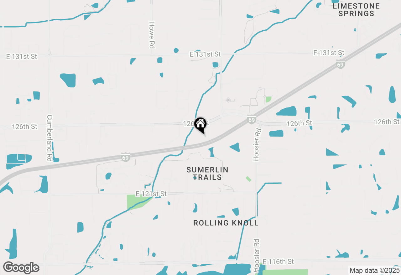 Map of 12502 Promise Creek Lane #404 & 406, Fishers, IN 46038