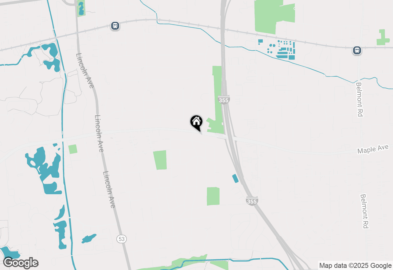 Map of 573 Maple Avenue, Lisle, IL 60532