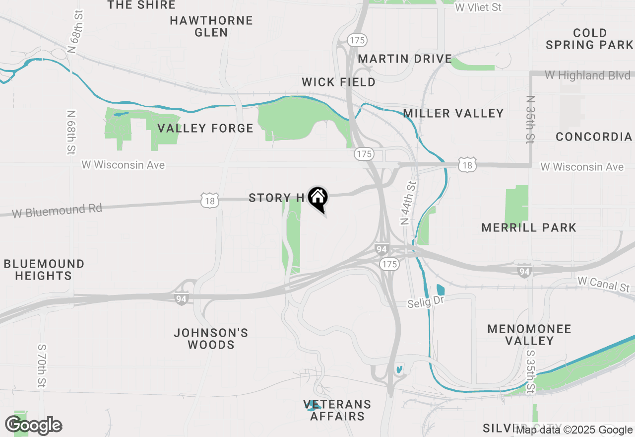 Map of 415 N 49th St, Milwaukee, WI 53208