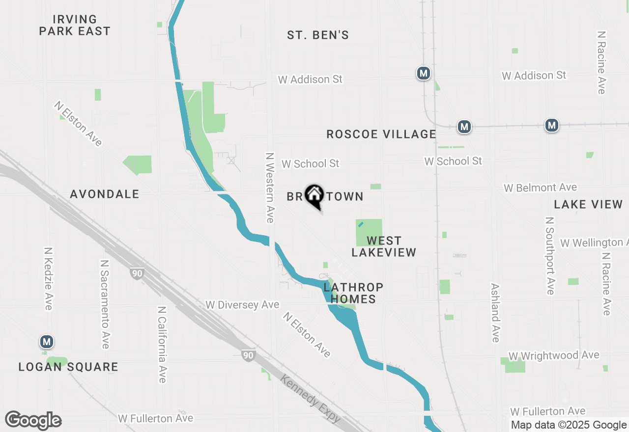 Map of 2226 W Barry Avenue, Chicago, IL 60618