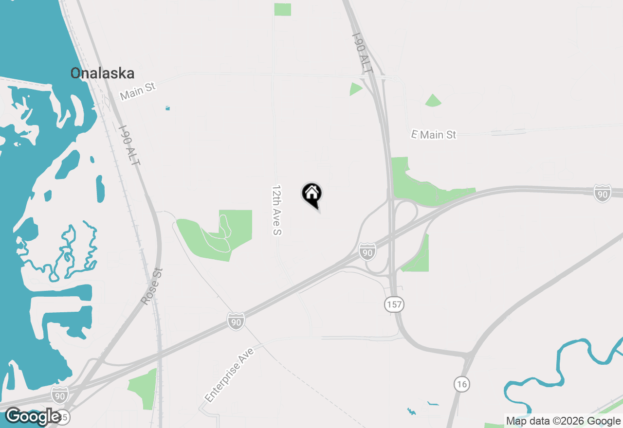 Map of 1338 Rosewood Trl, Onalaska, WI 54650