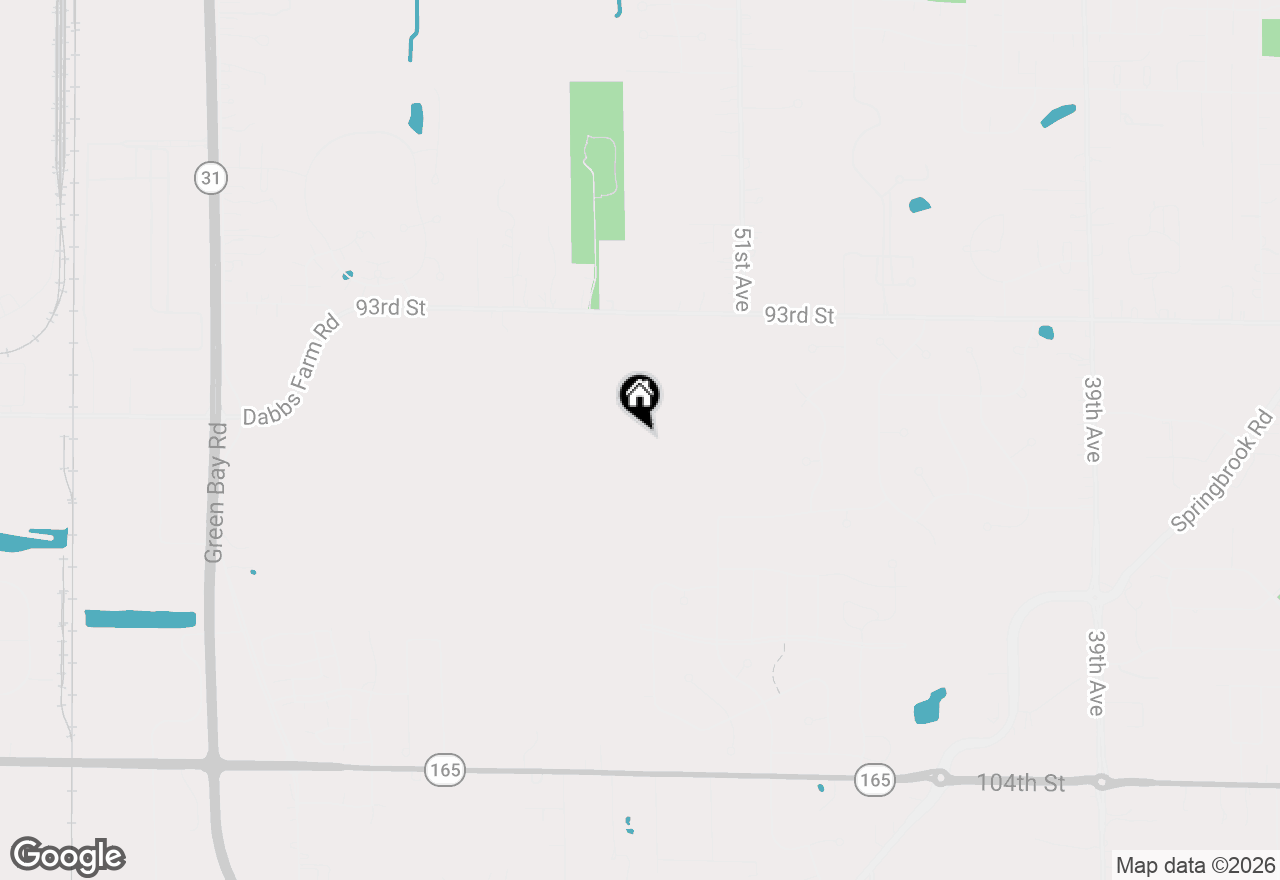 Map of 9415 53rd Ave, Pleasant Prairie, WI 53158