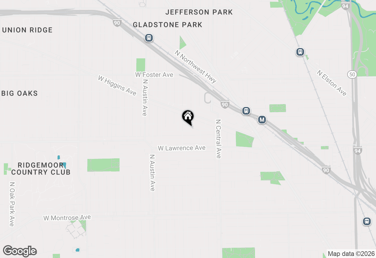 Map of 5744 W Ainslie Street, Chicago, IL 60630