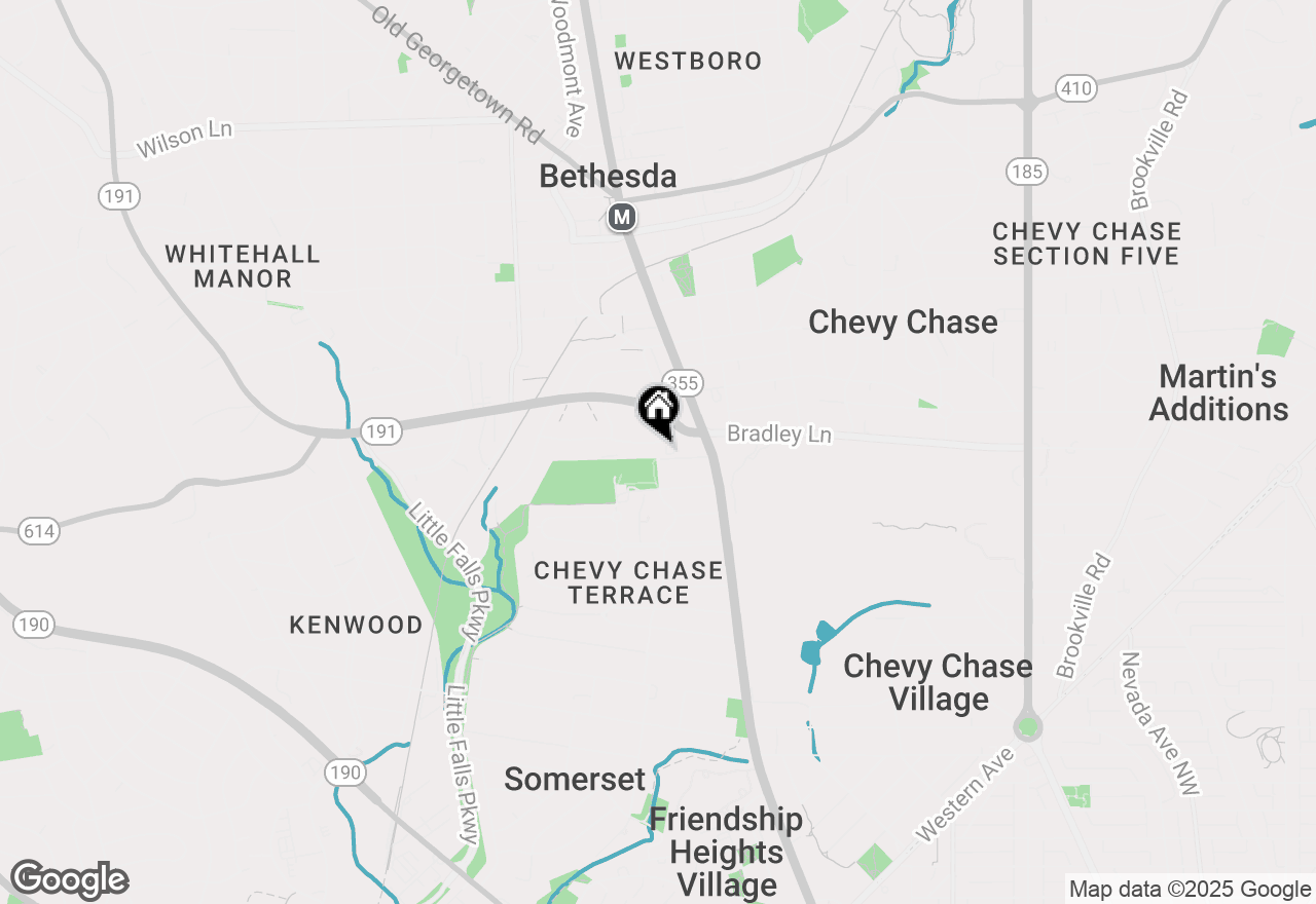 Map of 4720 Chevy Chase Drive #503, Chevy Chase, MD 20815