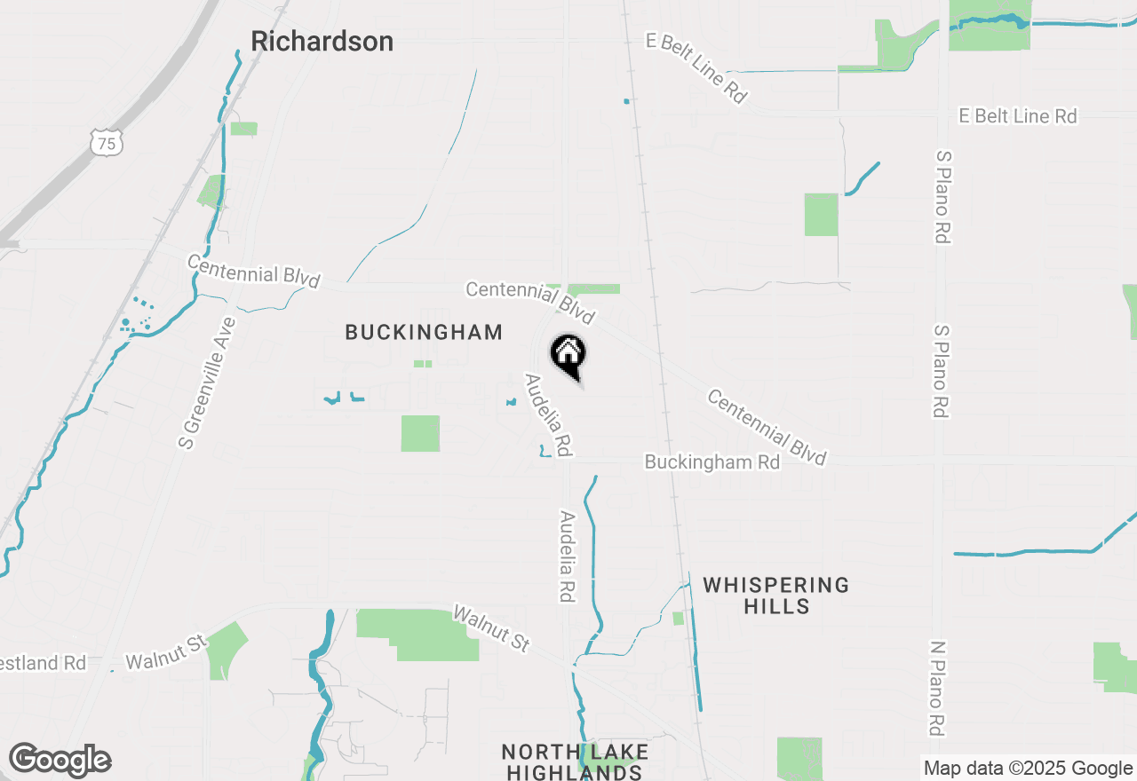 Map of 604 Saint George, Richardson, TX 75081