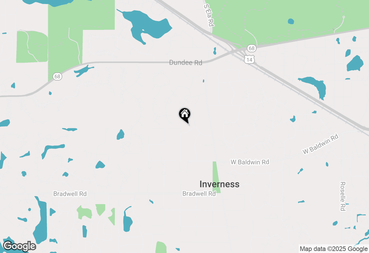 Map of 317 Roberts Road, Inverness, IL 60010