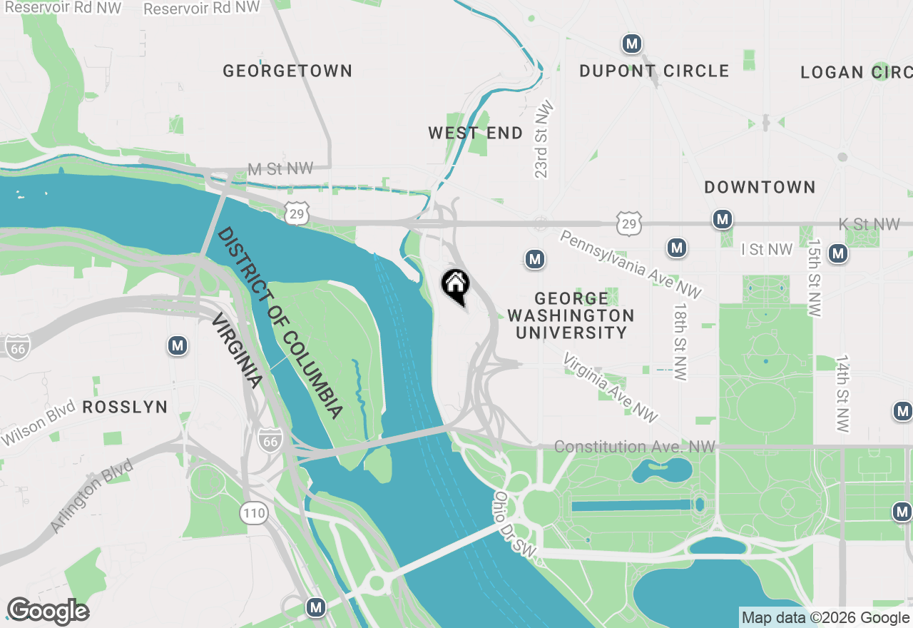Map of 700 New Hampshire Avenue Nw #1201/1221, Washington, DC 20037