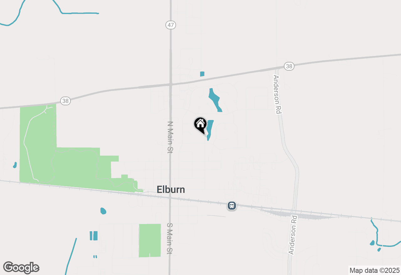 Map of 630 Maple Court, Elburn, IL 60119