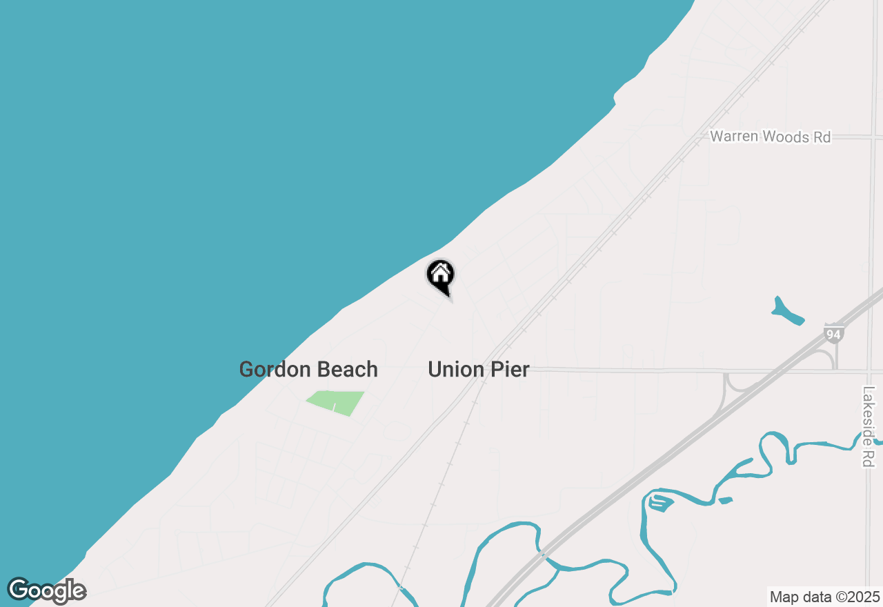 Map of 15961 A Lakeshore Road, Union Pier, MI 49129