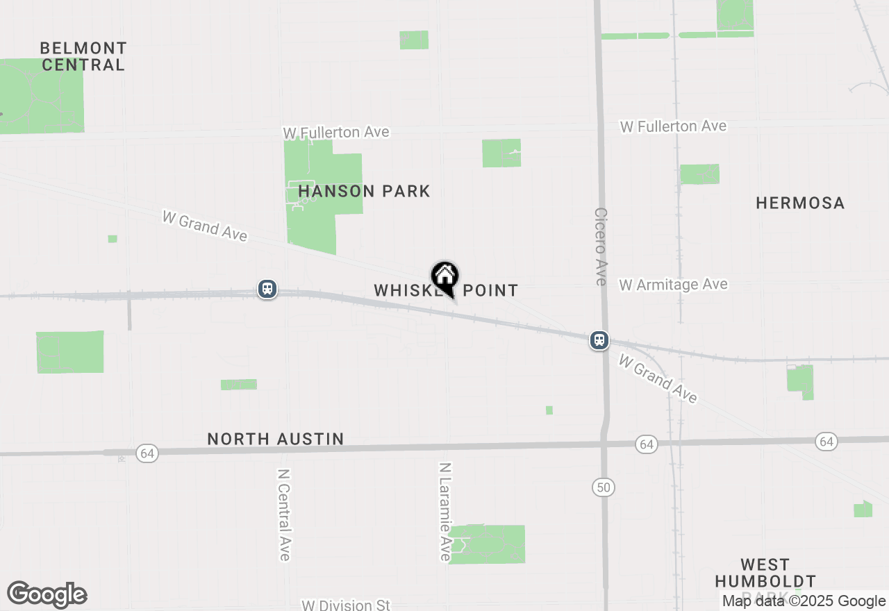 Map of 1900 N Laramie Avenue #2, Chicago, IL 60639