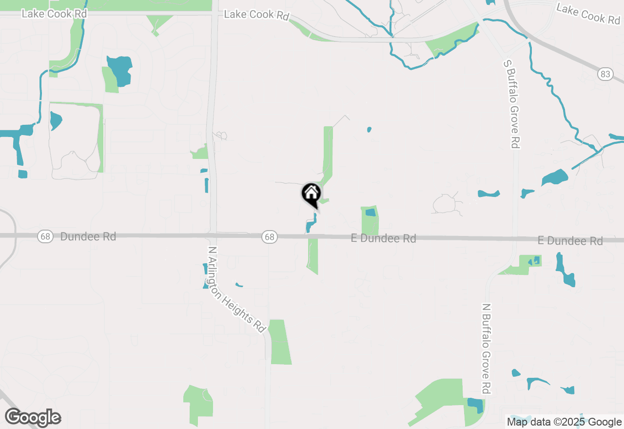 Map of 820 Weidner Road #409, Buffalo Grove, IL 60089