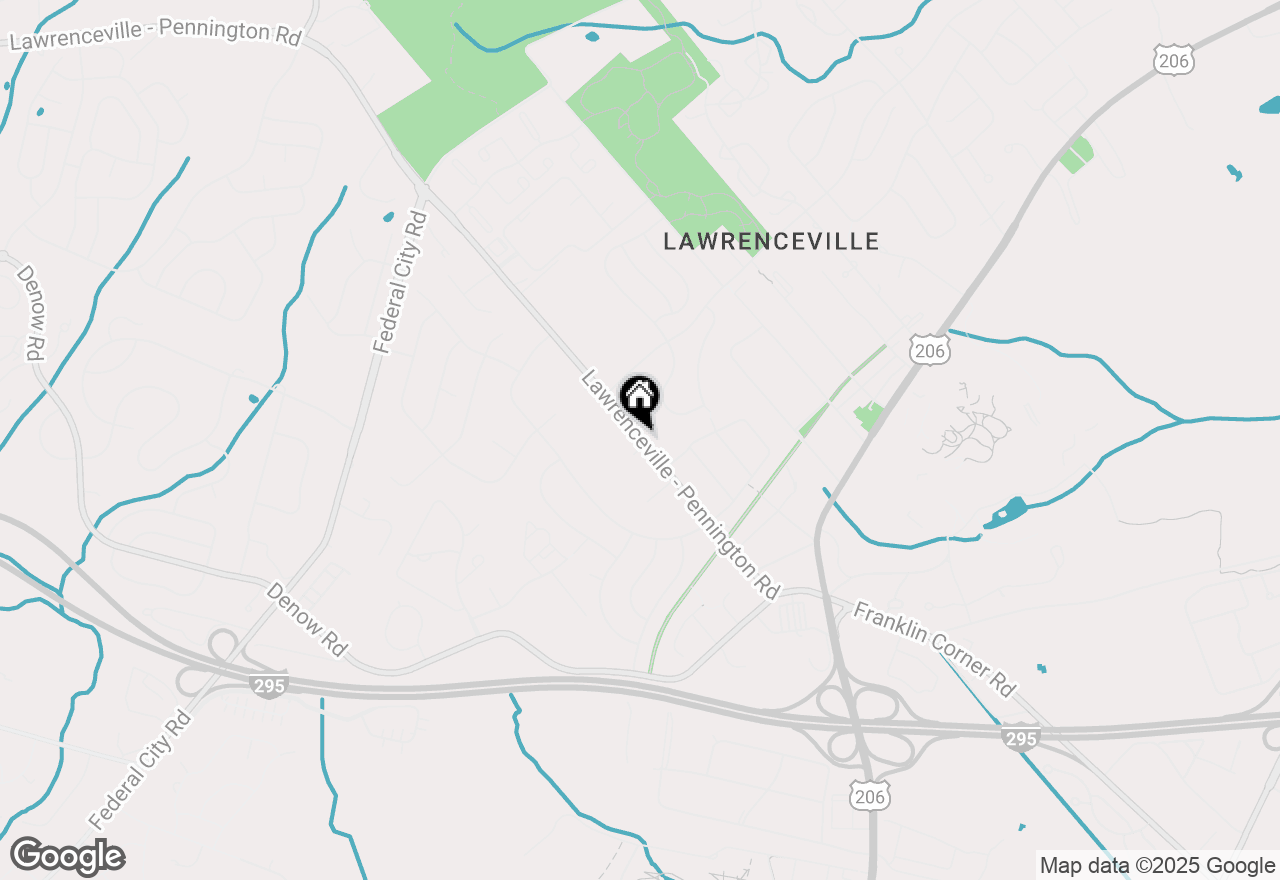 Map of 93 Lawrenceville Pennington Rd., Lawrenceville, NJ 08648