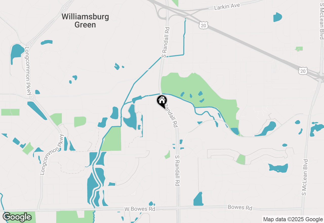 Map of 2465 Barn Owl Lane, Elgin, IL 60124