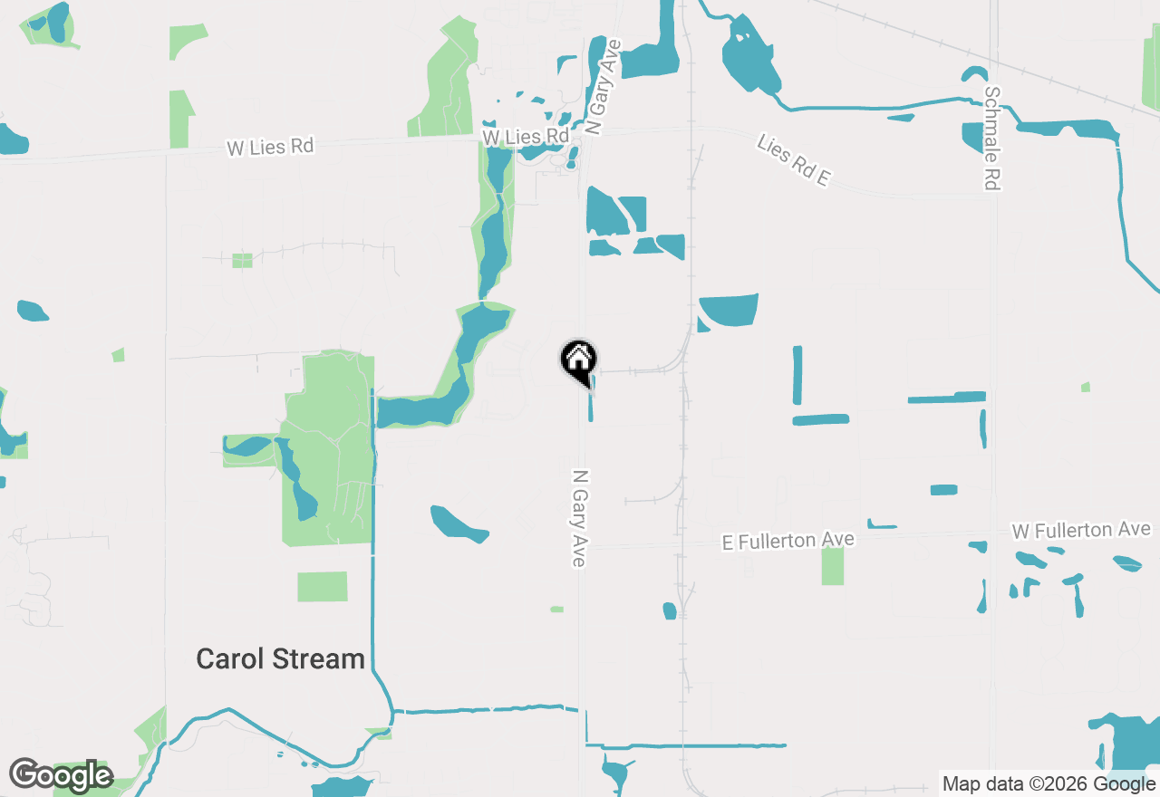 Map of 734 N Gary Avenue #112, Carol Stream, IL 60188