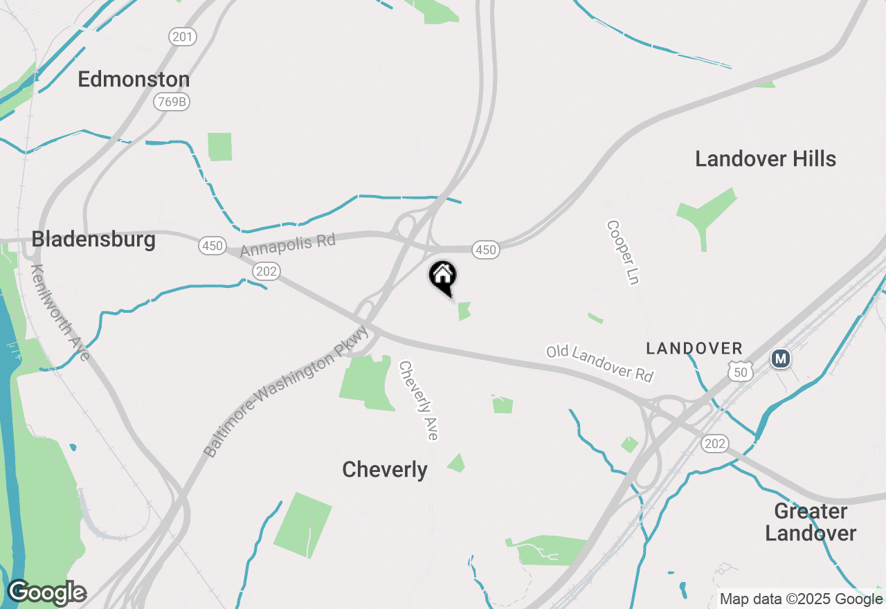 Map of 6134 Perry Street, Hyattsville, MD 20785