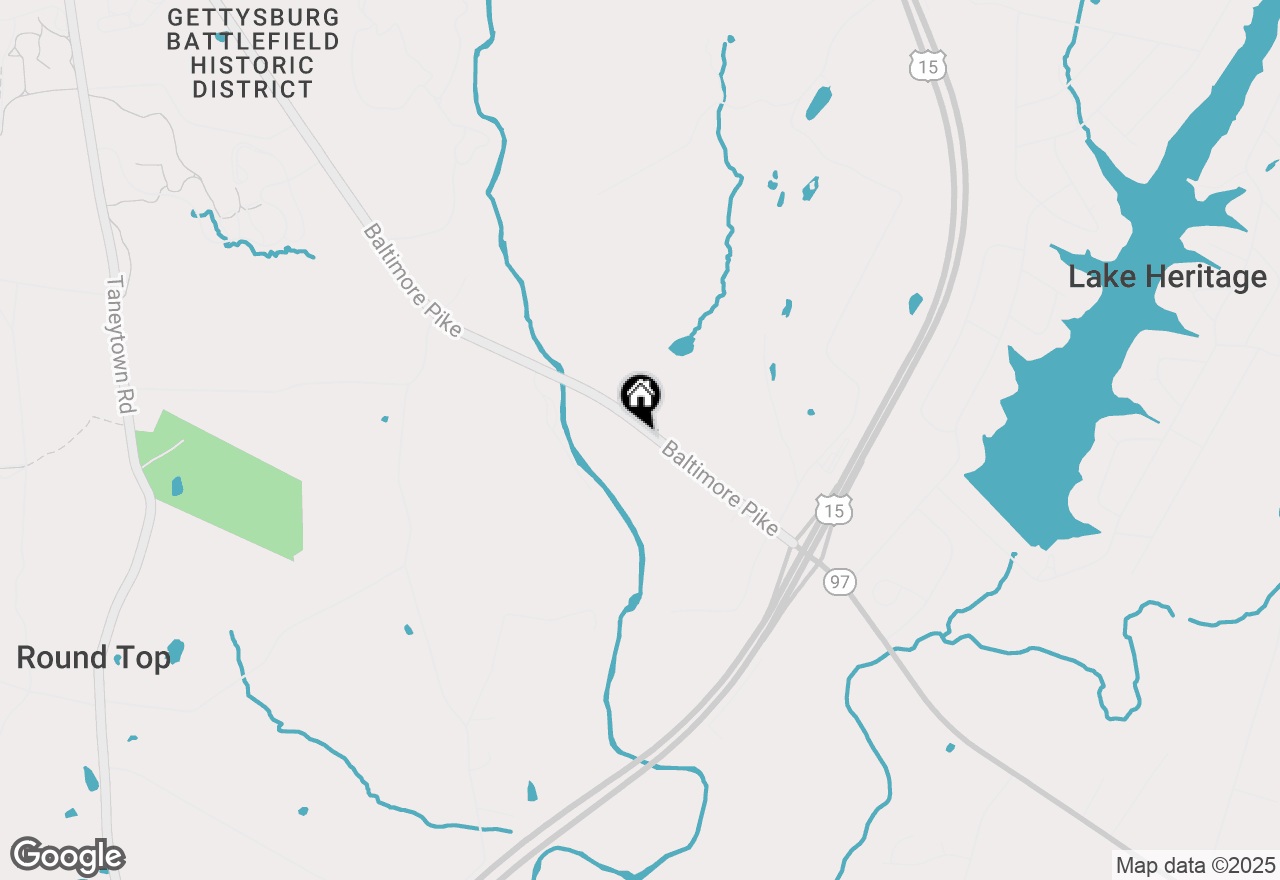 Map of 1685 Baltimore Pike, Gettysburg, PA 17325