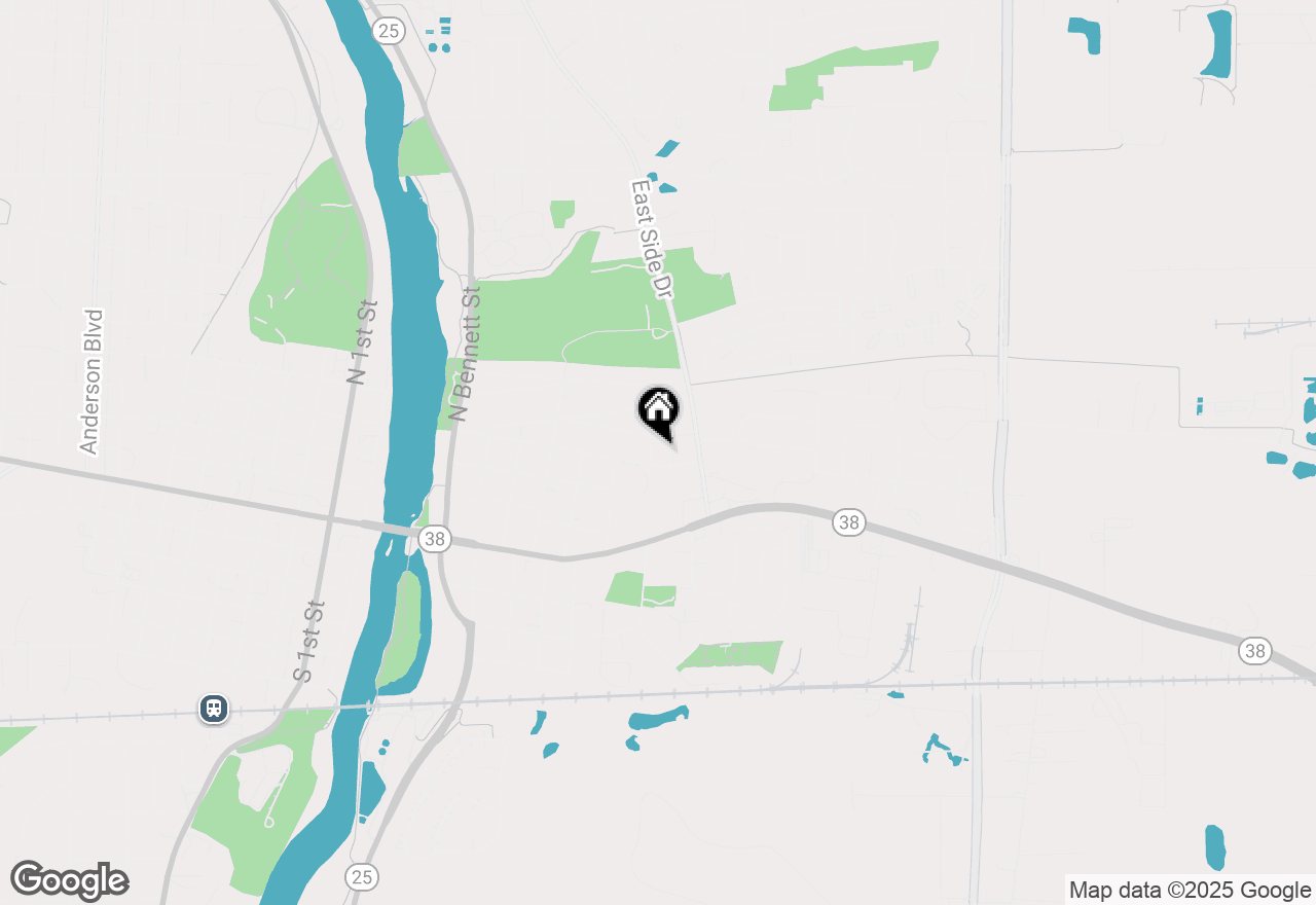 Map of 309 Park Avenue, Geneva, IL 60134