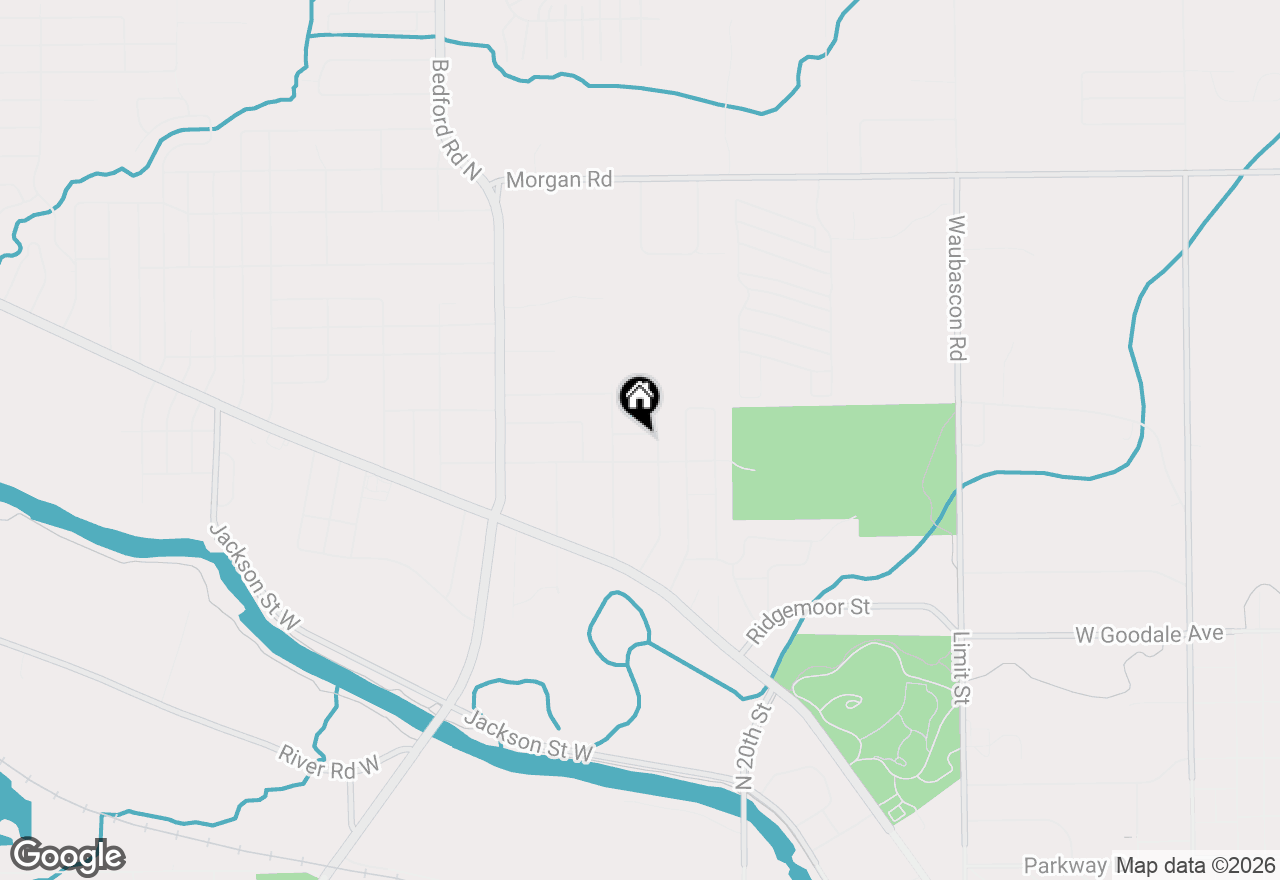 Map of 28 Troy Street, Battle Creek, MI 49037