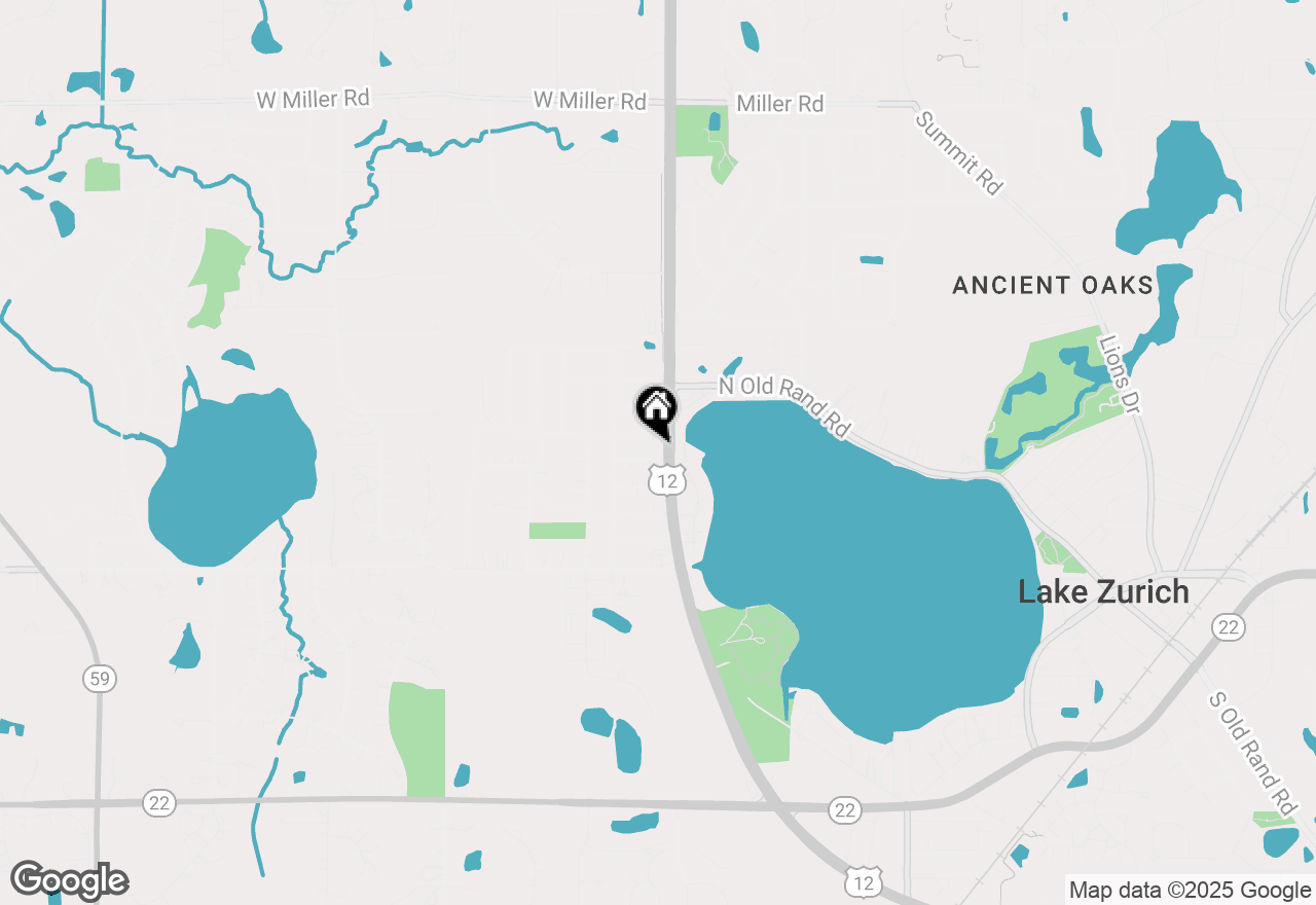 Map of 900 Winnetka Terrace, Lake Zurich, IL 60047