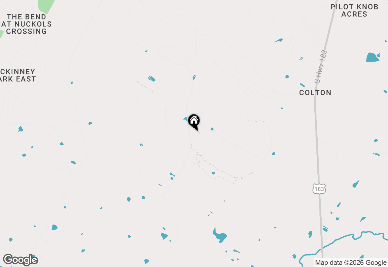 Map of 8814 Marmoset Way, Austin, TX 78747