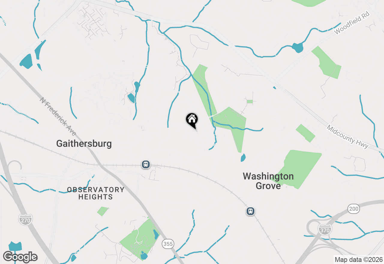 Map of 402 Carousel Court, Gaithersburg, MD 20877