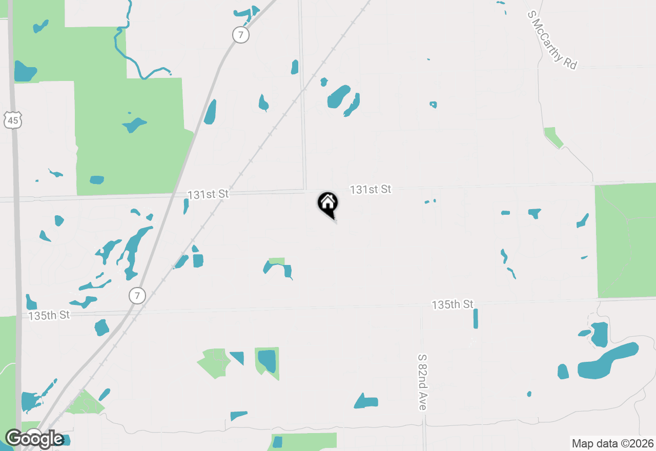 Map of 13210 S 85th Avenue, Palos Park, IL 60464