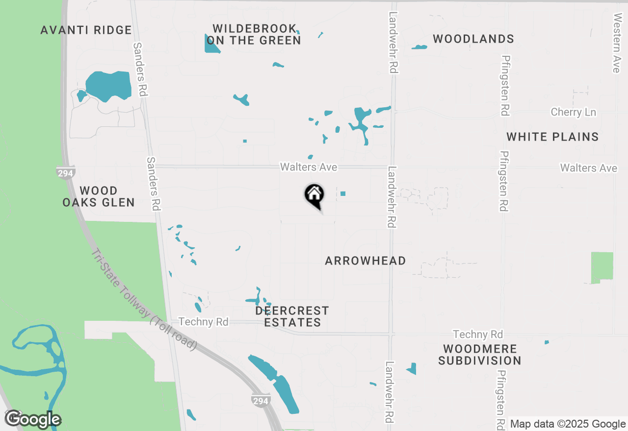 Map of 3415 Prestwick Lane, Northbrook, IL 60062