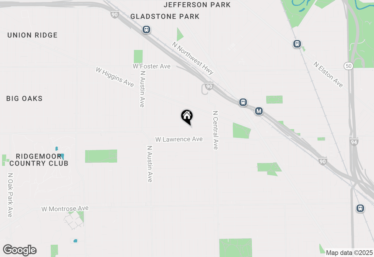 Map of 5736 W Gunnison Street #2, Chicago, IL 60630