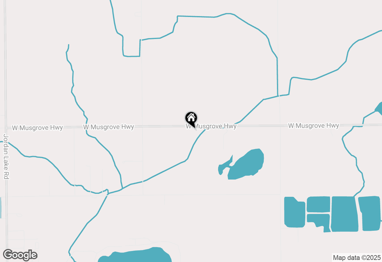Map of  W Musgrove Highway, Lake Odessa, MI 48849