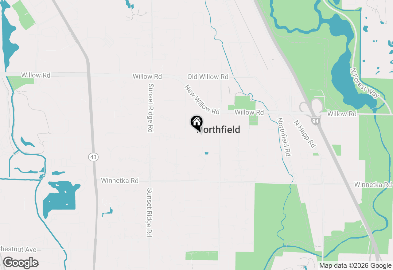 Map of 275 Ingram Street, Northfield, IL 60093