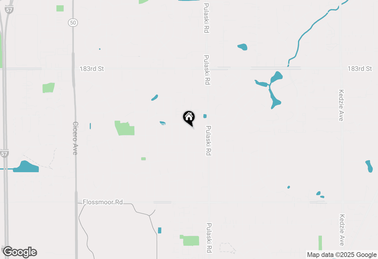 Map of 4117 186th Place, Country Club Hills, IL 60478