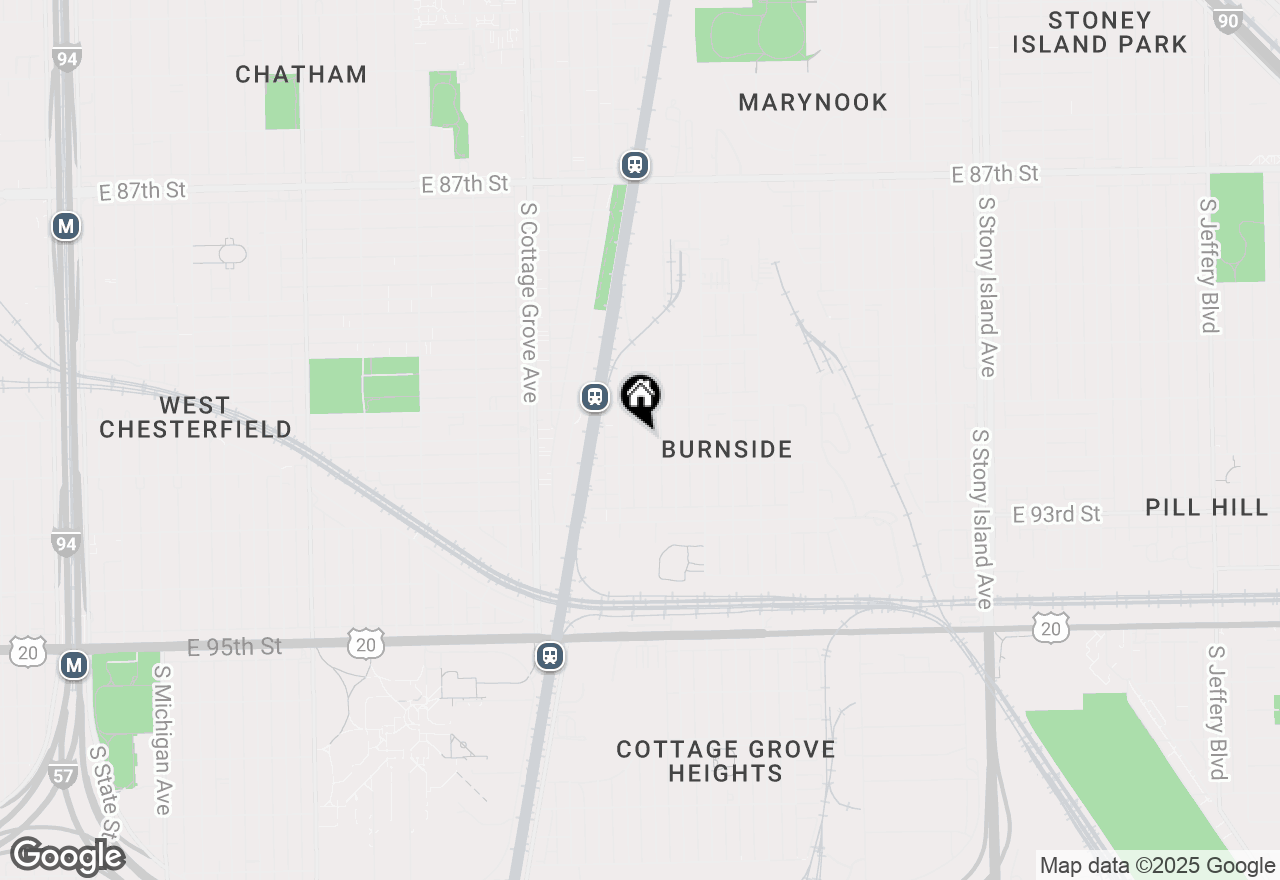 Map of 9132 S Ellis Avenue, Chicago, IL 60619