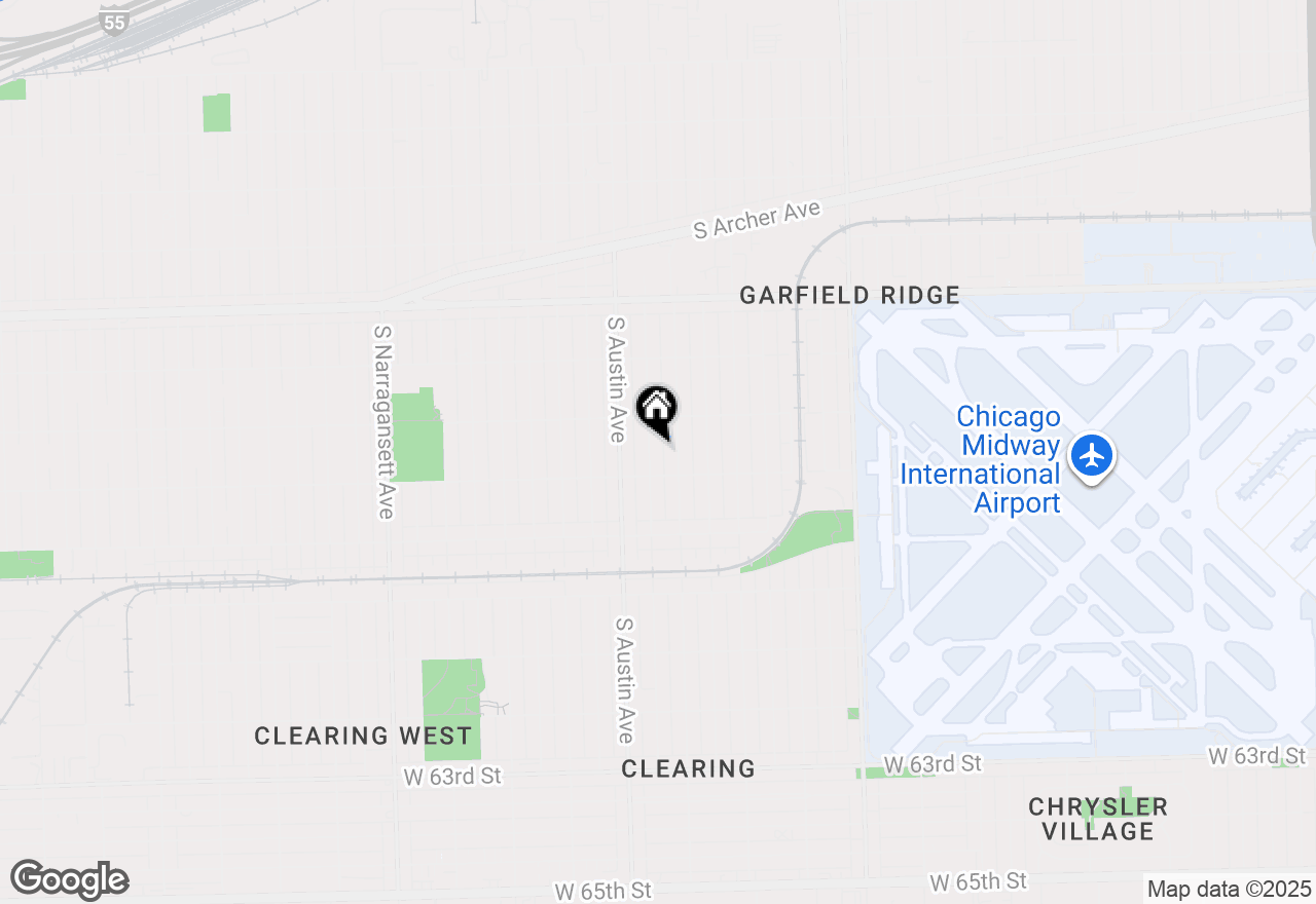 Map of 5737 S Mason Avenue, Chicago, IL 60638