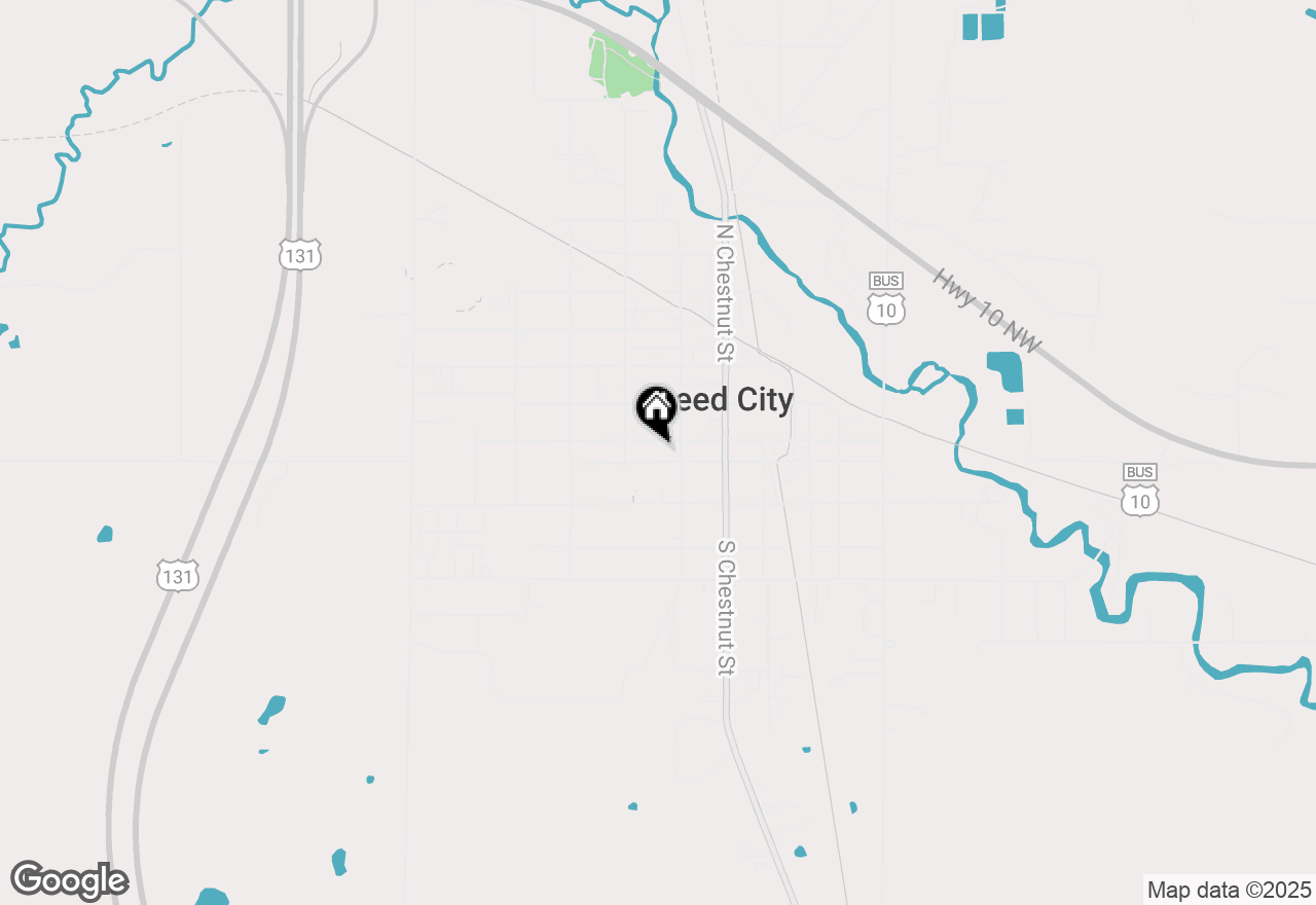 Map of 223 W Todd Avenue, Reed City, MI 49677