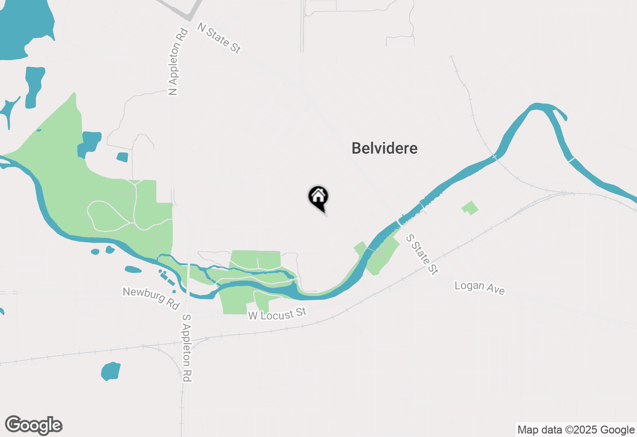 Map of 325 Goodrich Street, Belvidere, IL 61008