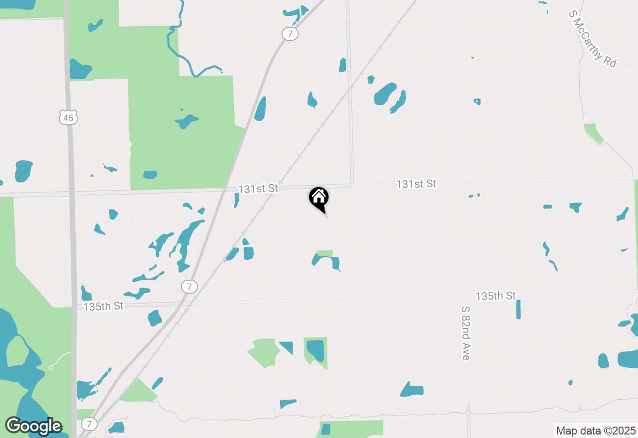 Map of 8740 Adria Court, Orland Park, IL 60462