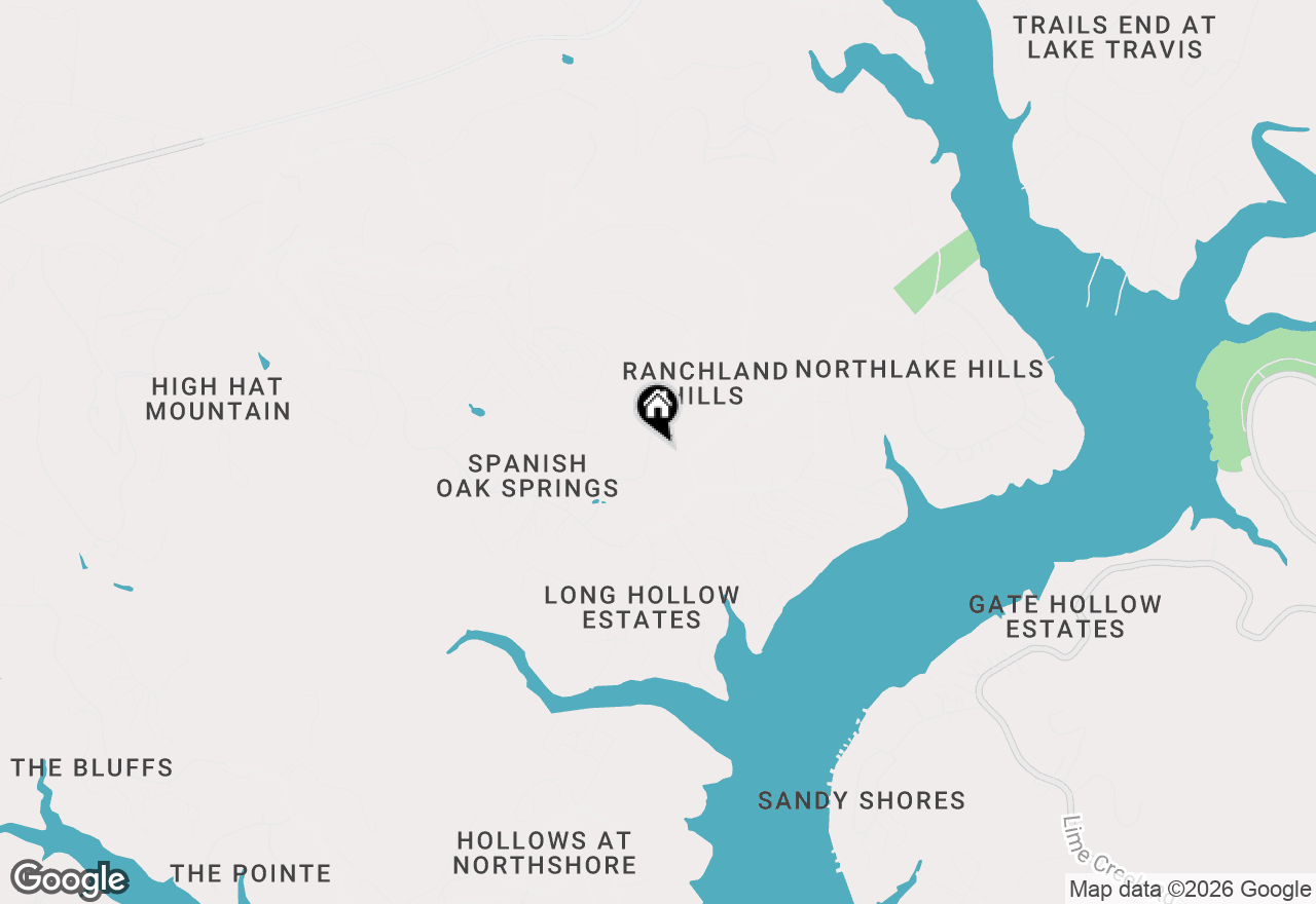 Map of 8417 Kelly Cv, Lago Vista, TX 78645